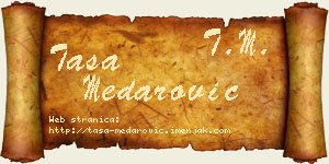 Tasa Medarović vizit kartica
